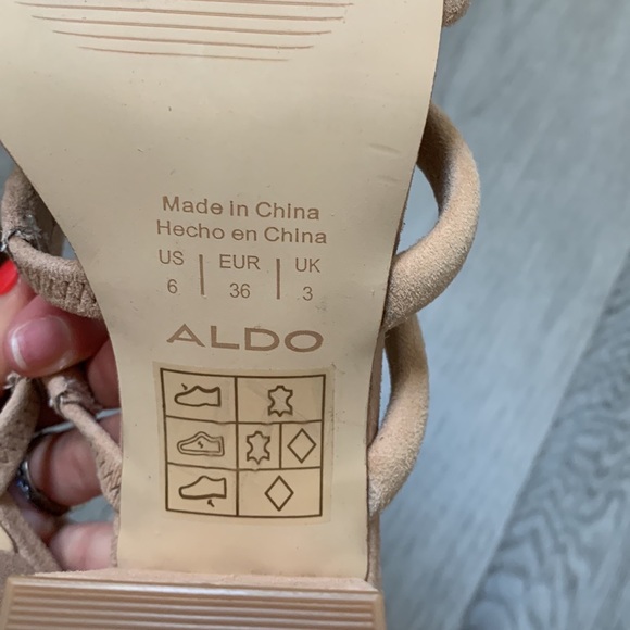 Aldo Suede Strap Mules - Picture 6 of 6